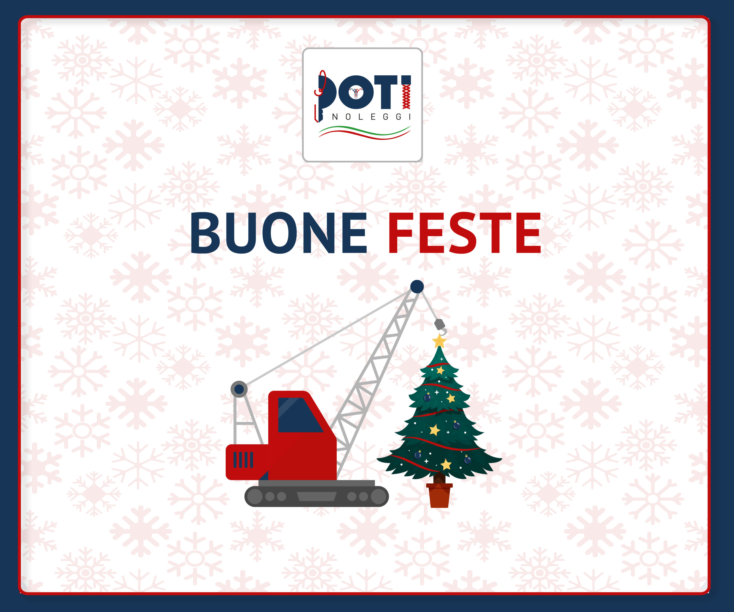 Auguri di Buone Feste da Poti Noleggi!